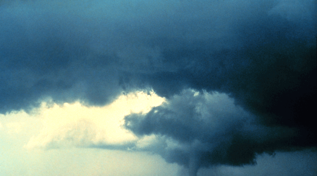 Image of a funnel cloud